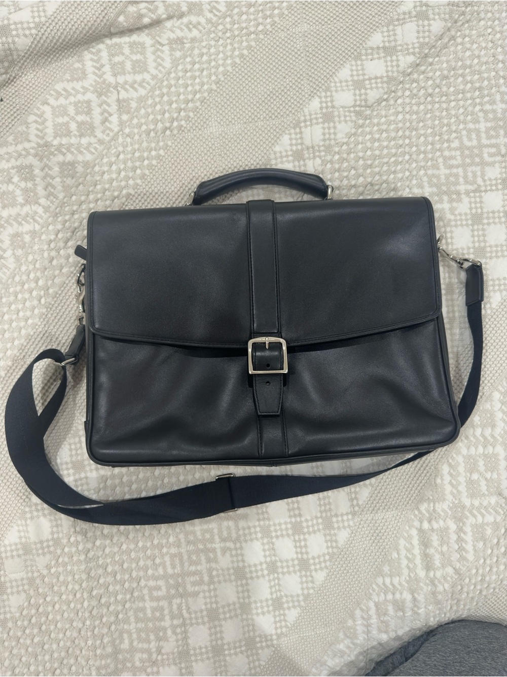 Coach Lexington Leather Laptop Briefcase  F71073
